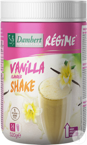 Damhert Diät Mahlzeit Shake Vanille Tiegel 520g