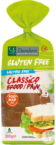 Damhert Gluten Free Classico Laktosefreies Brot 300g