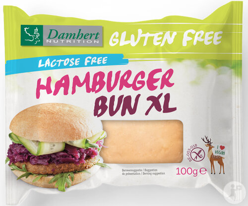 Damhert Glutenfrei Hamburger Bun XL 100g