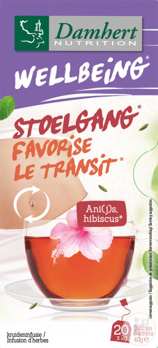 Damhert Tea Time Tee Stimuliert Die Darmfunktion 20 Beutel