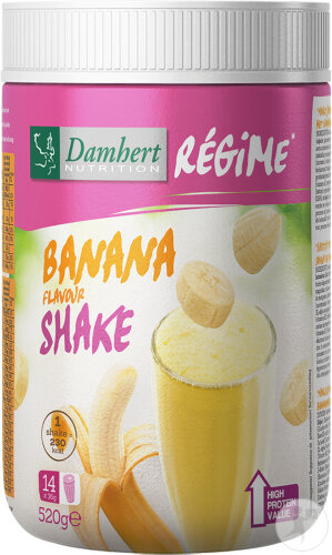 Damhert Think Slim Mahlzeit Diätshake Banane Dose 520g