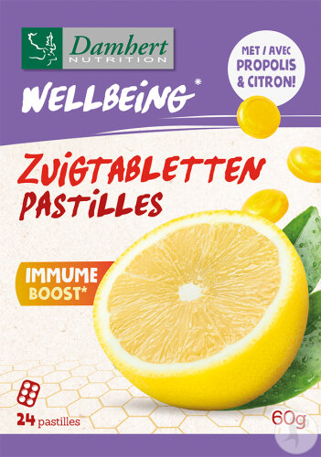 Damhert Wellbeing Pastillen 60g