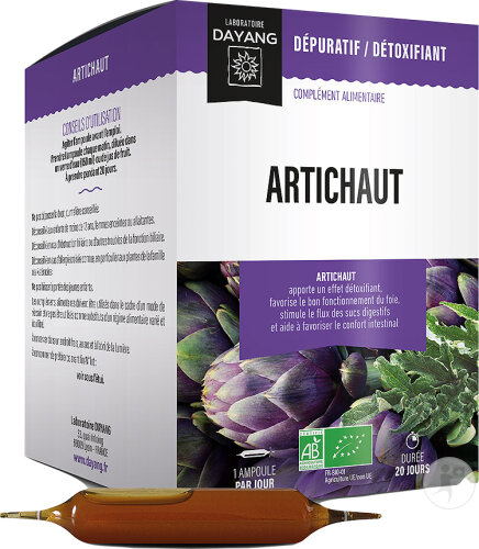 Dayang Artischocke Bio 20 Ampullen