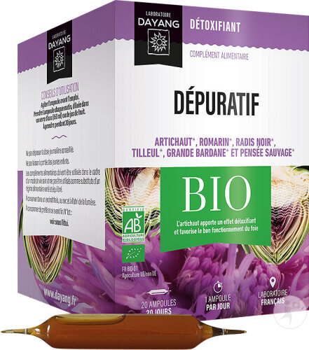 Dayang Entschlackend Bio 20 Ampullen