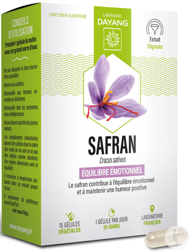 Dayang Safran Emotionales Gleichgewicht 15 Kapseln
