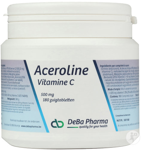 Deba Aceroline 500mg Vitamin C 180 Lutschtabletten