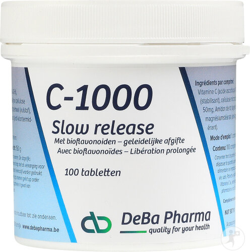 Deba C-1000 Slow Release Plus Bioflavonoiden 100 Tabletten