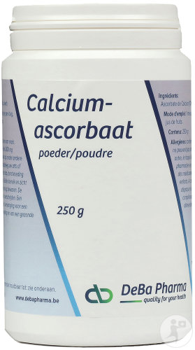 DeBa Pharma Calciumascorbat Pulver 250g