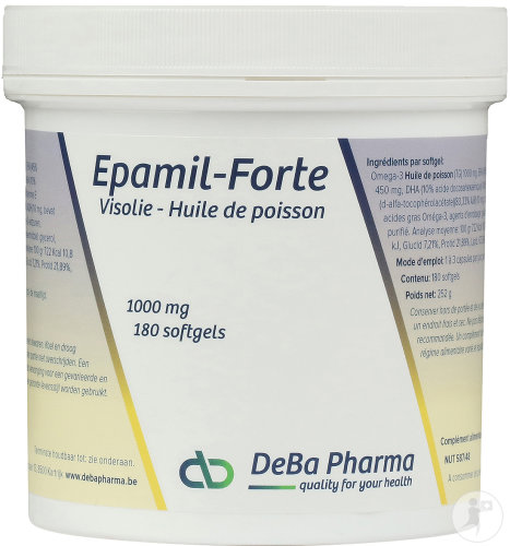 Deba Epamil Forte Fischöl 180 Kapseln