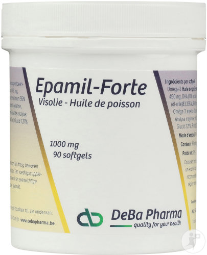 DeBa Pharma Epamil-Forte Fischöl 1000mg 90 Weichkapseln