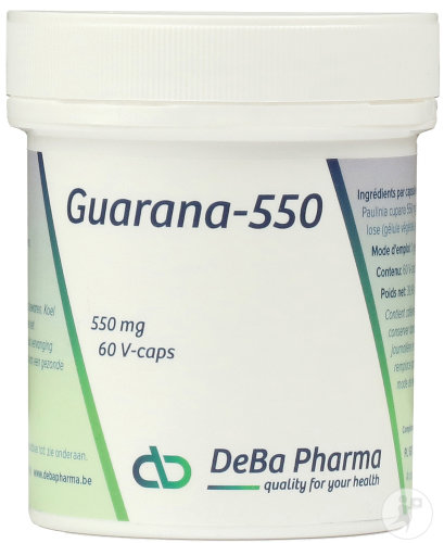 Deba Guarana-550 Vegetarische Kapseln 60x550mg