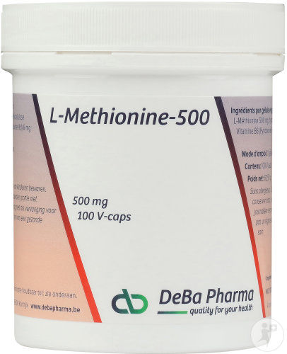 DeBa Pharma L-Methionin 500mg 100 Kapseln