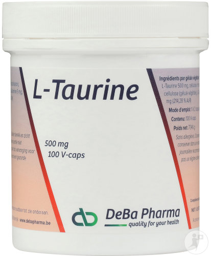 DeBa Pharma L-Taurin 500mg 100 Kapseln