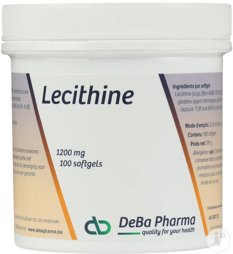 Deba Lecithine 1200mg 100 Softgels