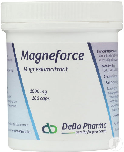 DeBa Pharma Magneforce Magnesiumcitrat 1000mg 100 Kapseln