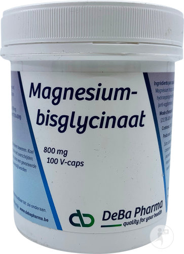 Deba Magnesium Bisglycinate 800mg 100 Kapseln