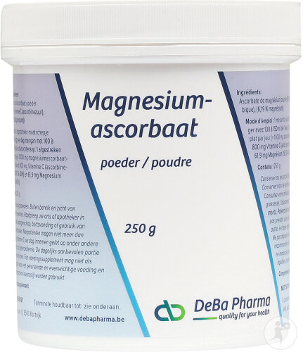 Deba Magnesiumascorbaat Puder 250g