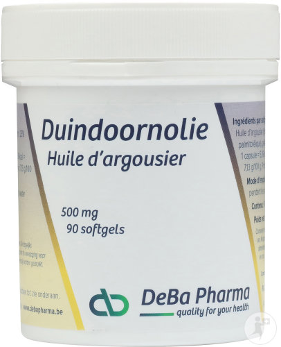 Deba Sanddornöl 500mg Omega 7 Softgels 90