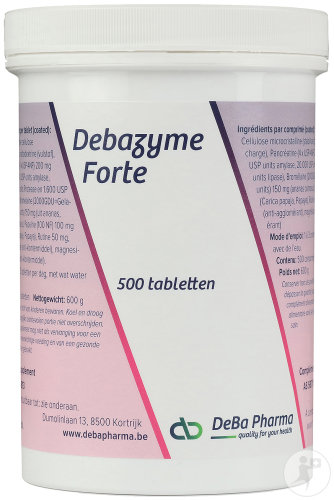 Deba Debazyme Forte 500 Tabletten
