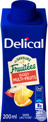 Delical Fruchtgetränk Multifrucht 4x200ml