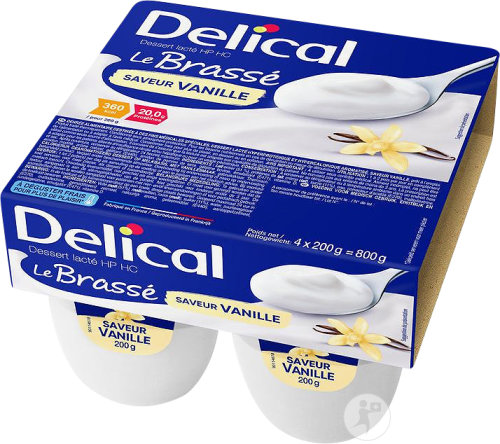 Delical Le Brassé HP/HC Vanillegeschmack 4x200g