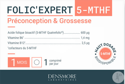 Densmore Folic'Expert 5-MTHF 30 Tabletten