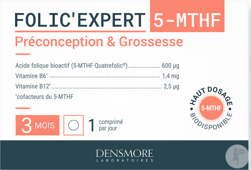 Densmore Folic'Expert 5-MTHF 90 Tabletten