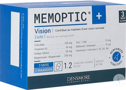 Densmore Memoptic+ Vision 3 Monate 90 Teilbare Tabletten
