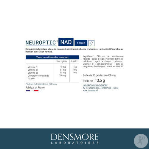 Densmore Neuroptic NAD Vision 90 Kapseln-8