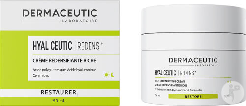 Dermaceutic Hyal Ceutic Redens+ Reichhaltige Hautverdichtende Creme Tiegel 50ml