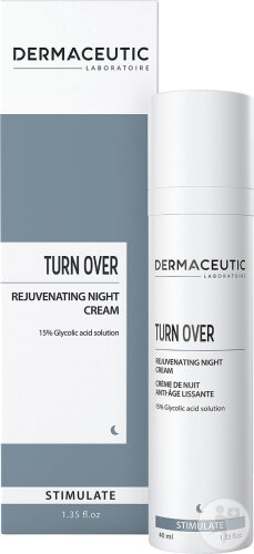 Dermaceutic Turn Over 15 Anti-Aging-Glättende Nachtcreme Flasche 40ml