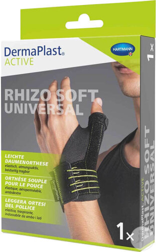 DermaPlast Active Rhizo Soft Universal Grösse 2 Leichte Daumengelenkorthese 1 Stück