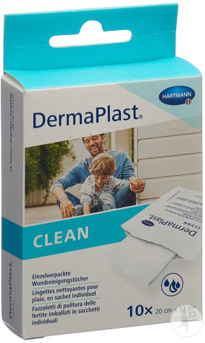 Dermaplast Clean Wundreinigungstücher 10 Stück