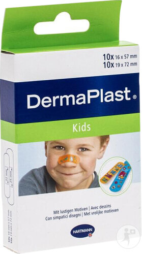 Dermaplast Kids Strips 2 Größen 20 Stück