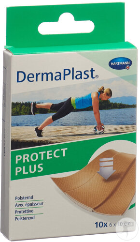 Dermaplast Protect Plus 6x10cm 10 Stück
