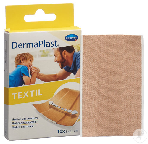 Dermaplast Textil Schnellverband 6x10cm 10 Stück-2
