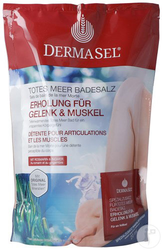 Dermasel Badesalz Gelenk Und Muskel Beutel 400g