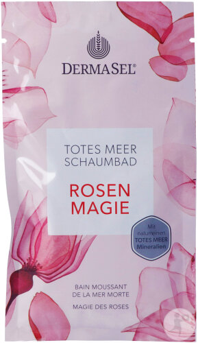 DermaSel Rosen Magie Totes Meer Schaumbad 40ml