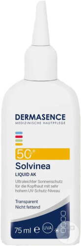 Dermasence Solvinea Liquid AK SPF50+ Sonnenschutz 75ml