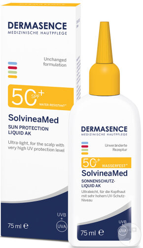 Dermasence SolvineaMed Sonnenschutz Liquid AK SPF50+ 75ml
