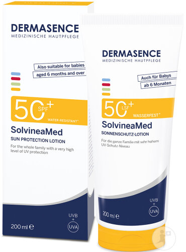 Dermasence SolvineaMed Sonnenschutz Lotion SPF50+ 200ml