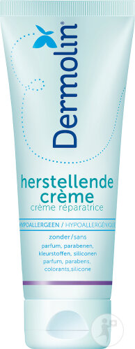 Dermolin Aufbauende Creme Für Empfindliche Haut Tube 75ml
