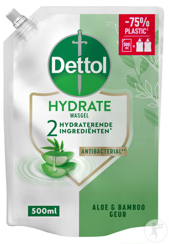 Dettol Feuchtigkeitsspendendes Antibakterielles Waschgel Aloe Vera Nachfüllung 1 Stück