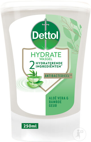 Dettol No Touch Set Automatischer Waschgel-Spender Aloe Vera Mit Nachfüllung 250ml