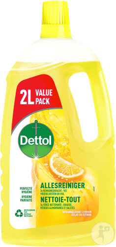 Dettol Power&Fresh Allzweckreiniger Zitronenglanz Flakon 2000ml