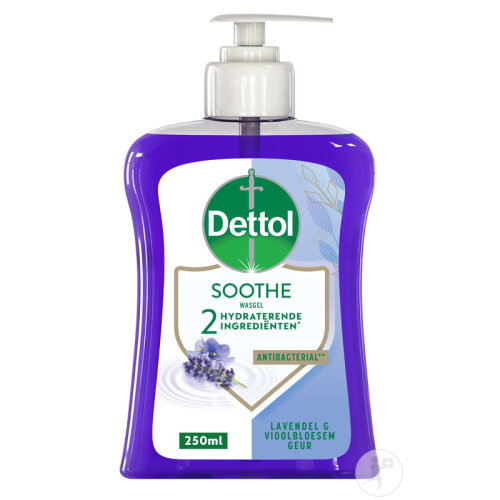 Dettol Entspannendes Antibakterielles Waschgel Lavendel Pumpflakon 250ml-2