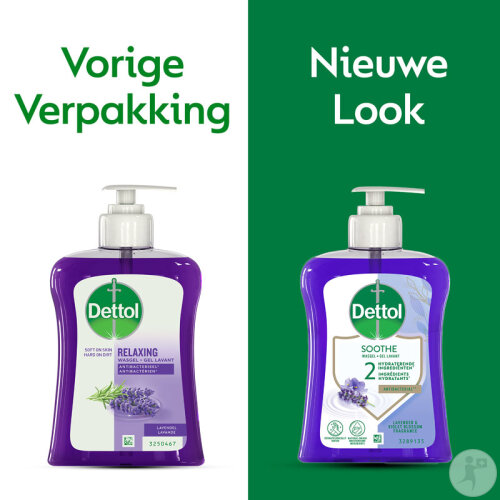 Dettol Entspannendes Antibakterielles Waschgel Lavendel Pumpflakon 250ml-5