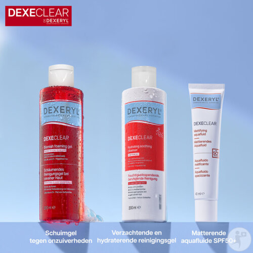 Dexeclear Feuchtigkeitsspendender Beruhigender Reiniger Für Zu Akne Neigende Haut Flasche 200ml-7