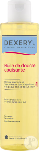 Dexeryl Essentiel Beruhigendes Duschöl Für Trockene/Atopische Haut Tube 200ml