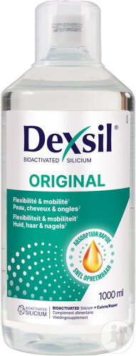 Dexsil Original Organisches Silizium Bio-Aktiviert + Brennessel Trinkfertige Lösung 1l